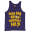 Enna Ma Ipdi Panarengale Ma Men/Unisex Tank Top in Grape Color